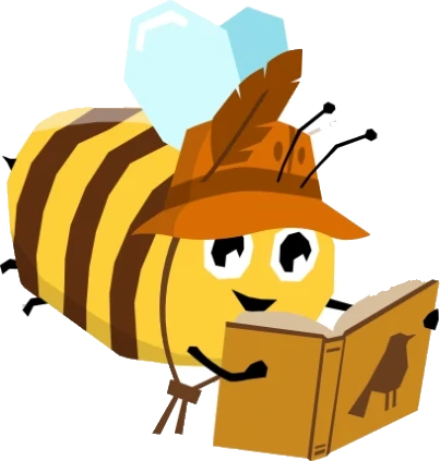 Gabee, a felfedező méhecske kalapban