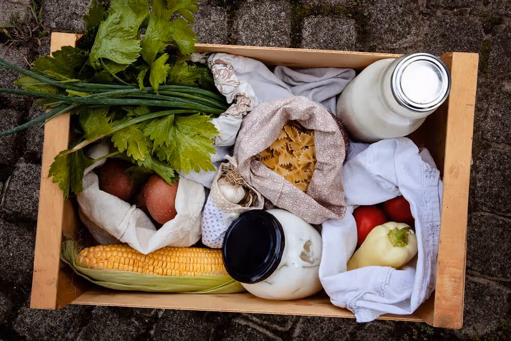 csomagolás nélkül a piacon, nyaralás hulladékmentesen