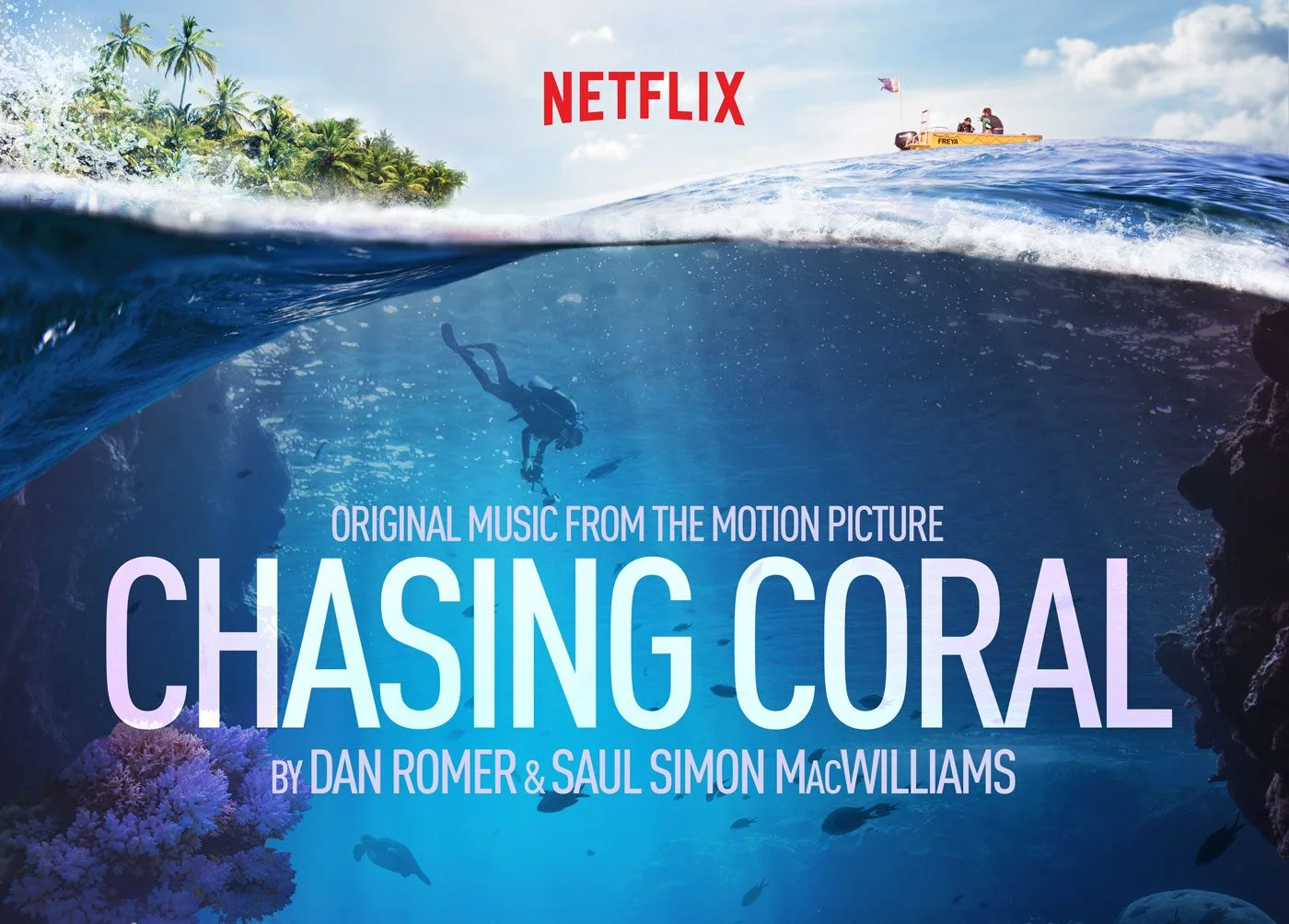 A Chasing Coral (2017) dokumentumfilmet Jeff Orlowski-Yang rendezte, aki a Chasing Ice című alkotásával Oscar-díjat nyert. A jéghegyeket elhagyva a tenger mélyére merül és bemutatja a korallok világát és az őket fenyegető veszélyt.
