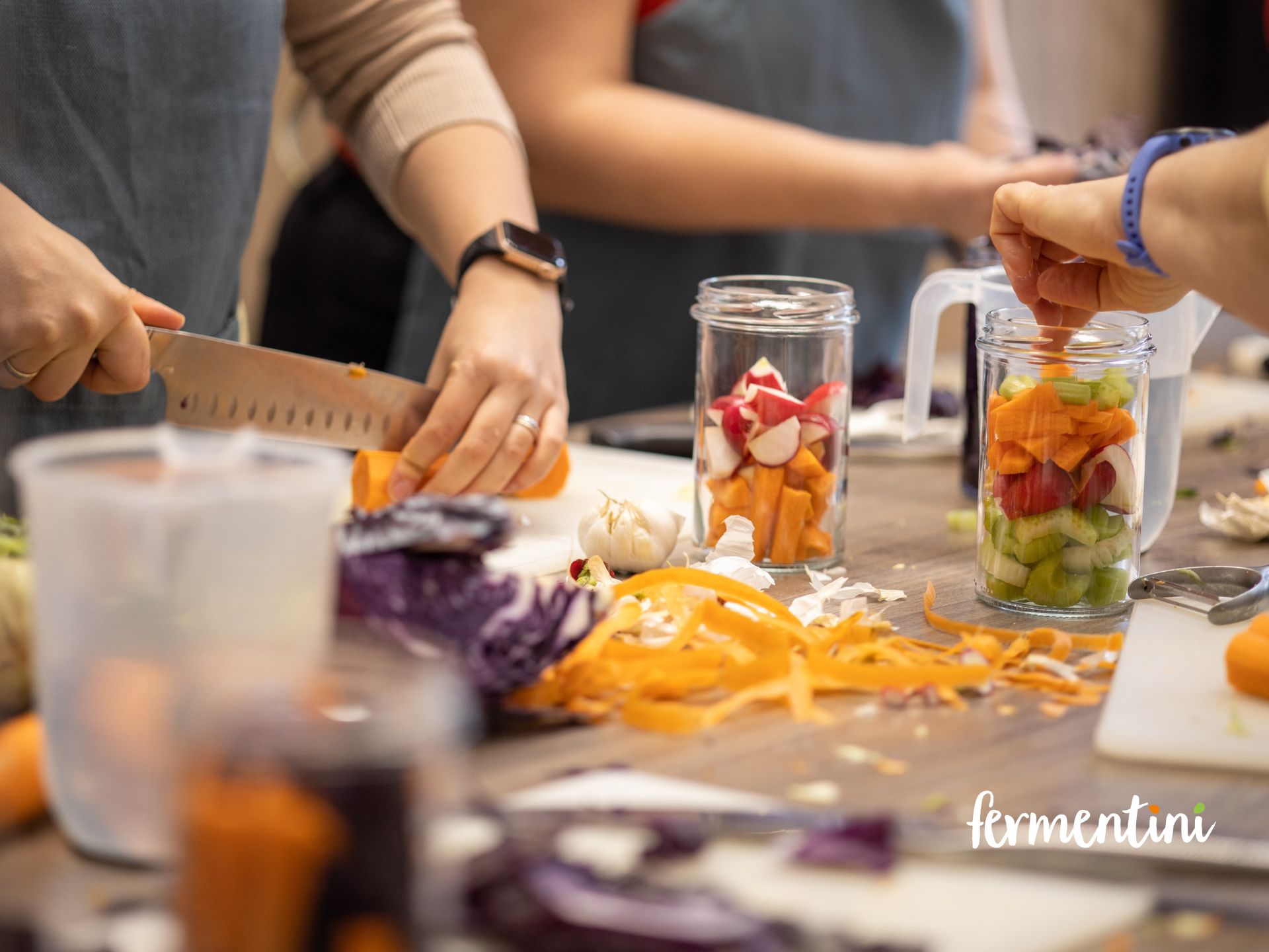 Fermentálás alapismeretek workshop, ahol a résztvevők megismerhetik a fermentálás alapjait, kóstolhatnak és hazavihetik az együtt elkészített üveget.