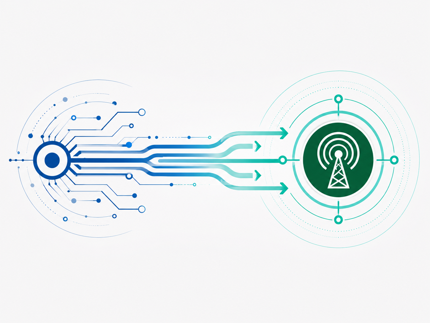 Telco procurement transformation: sourcing process flowing into a connected telecom network