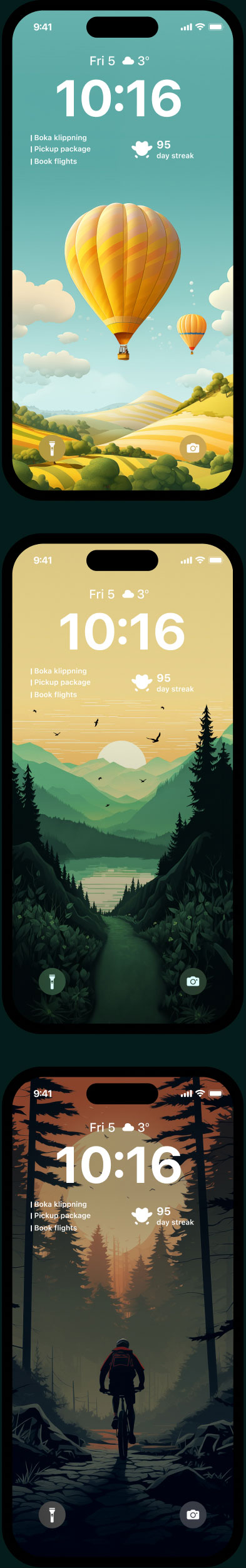 Wallpapers column 4