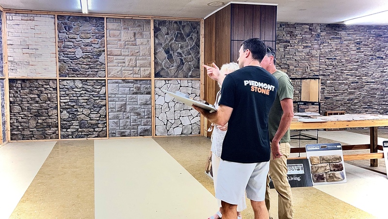 Stonemason installer showroom