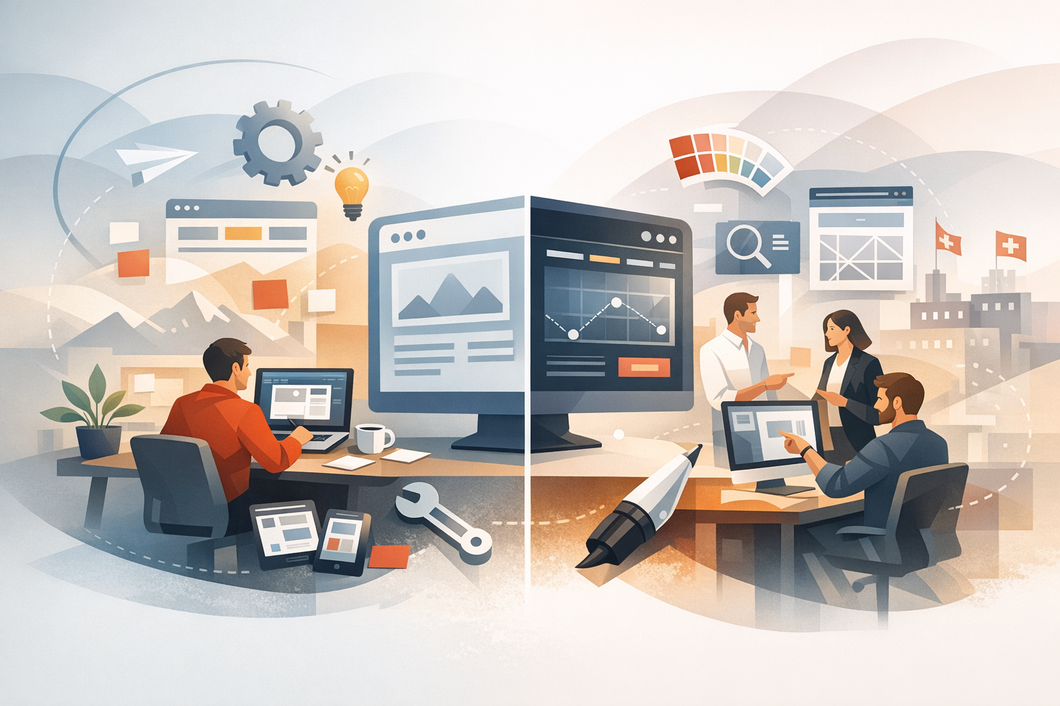 Website selbst bauen oder machen lassen – was lohnt si…