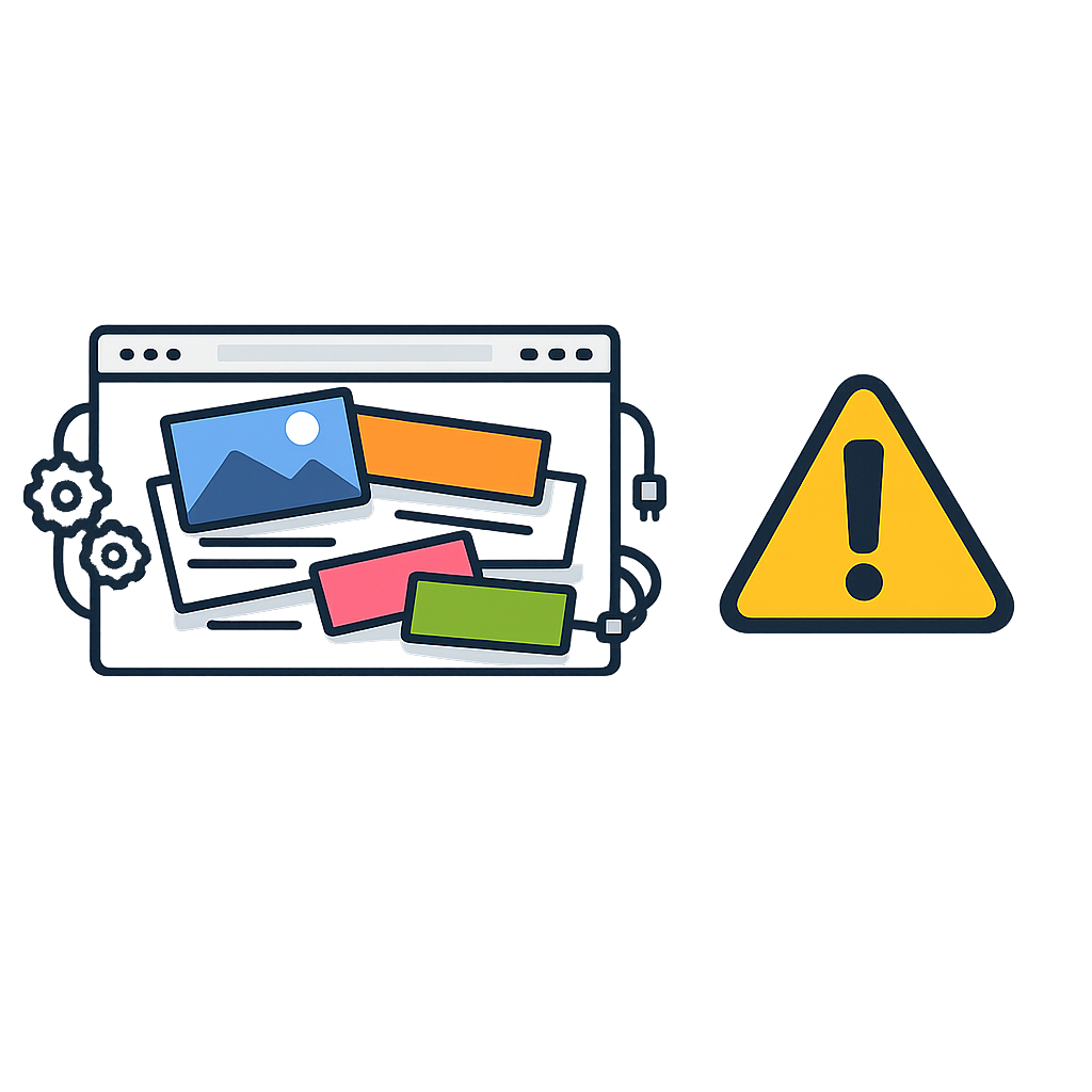 Illustration zum Thema: Warum wird meine Website bei Änderungen so schnell unübersichtlich?