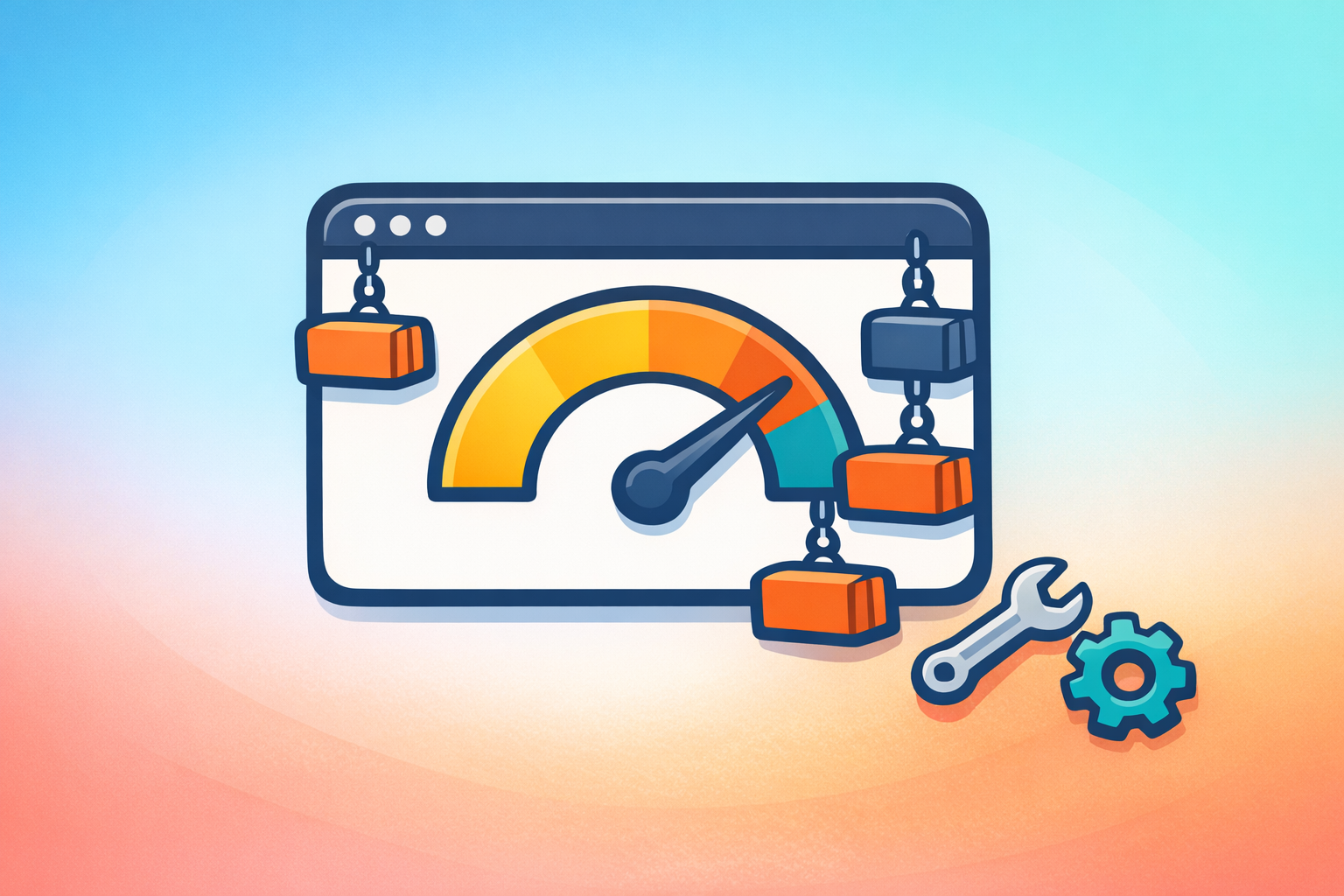 Illustration zum Thema: So wird deine Website schneller – ohne alles neu zu machen