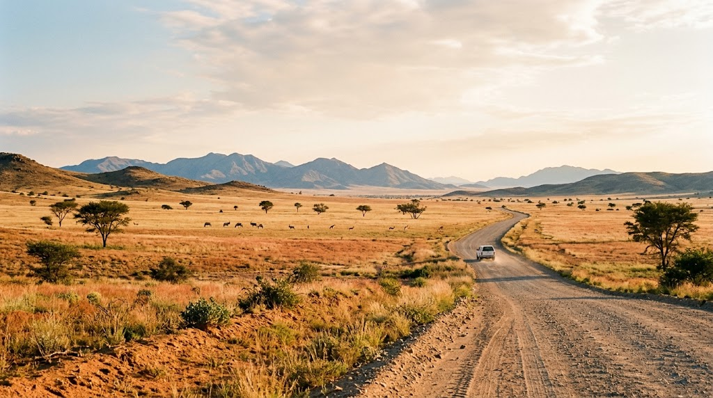 Illustration zum Thema: Namibia-Reise aus der Schweiz: Was ein guter Urlaub wirklich kostet