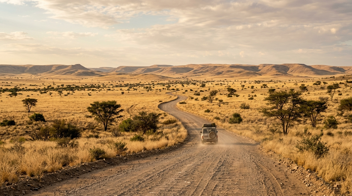 Illustration zum Thema: Namibia-Rundreise planen: Welche Offline-App hilft dir wirklich?