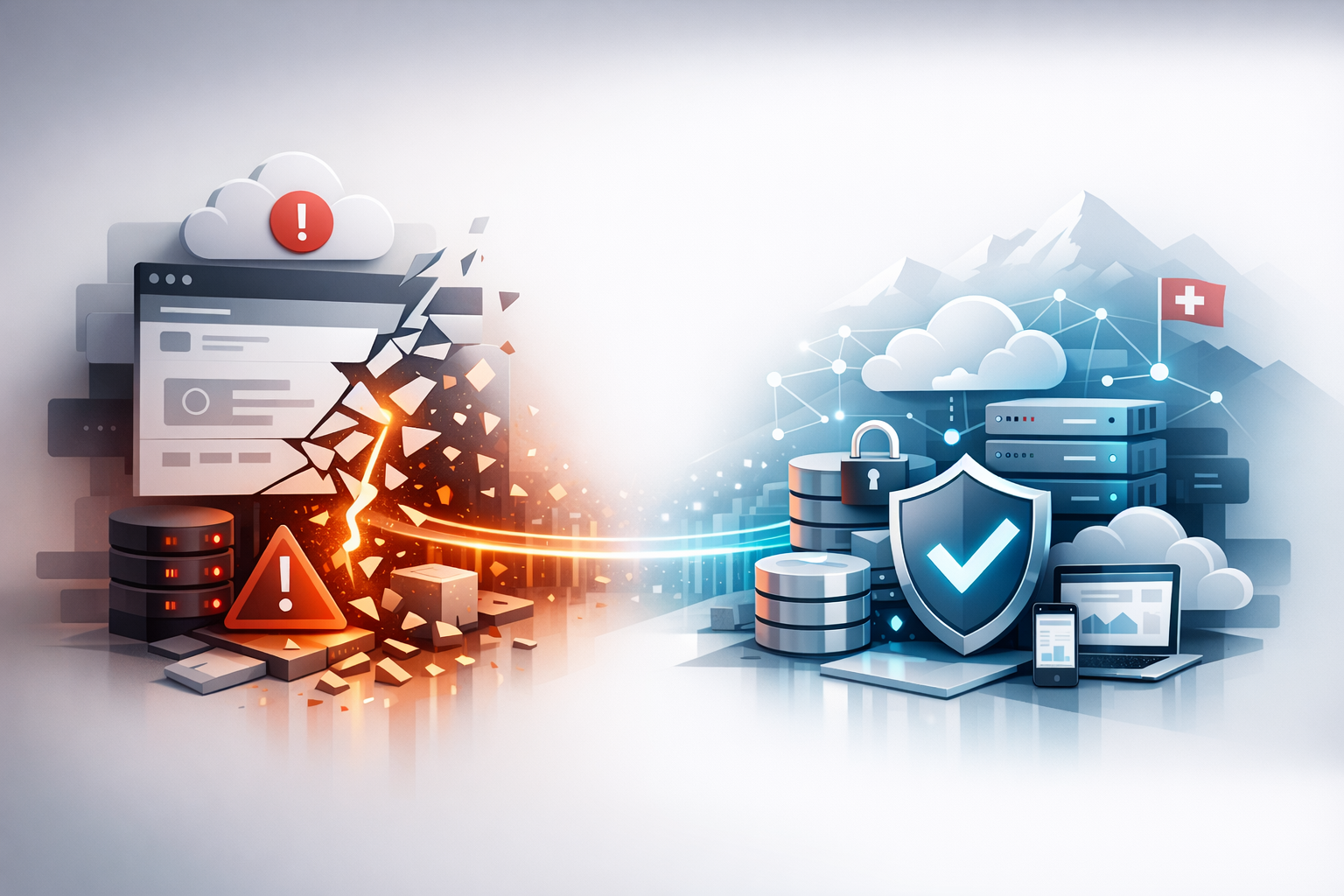 Warum Websites Daten verlieren und ausfallsicher sind