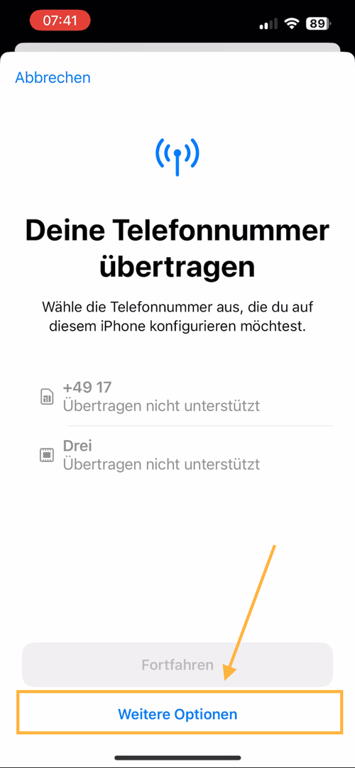 esim aktivieren iphone apple buddysim ios