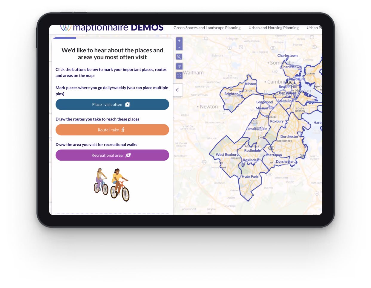 basemaps and overlays