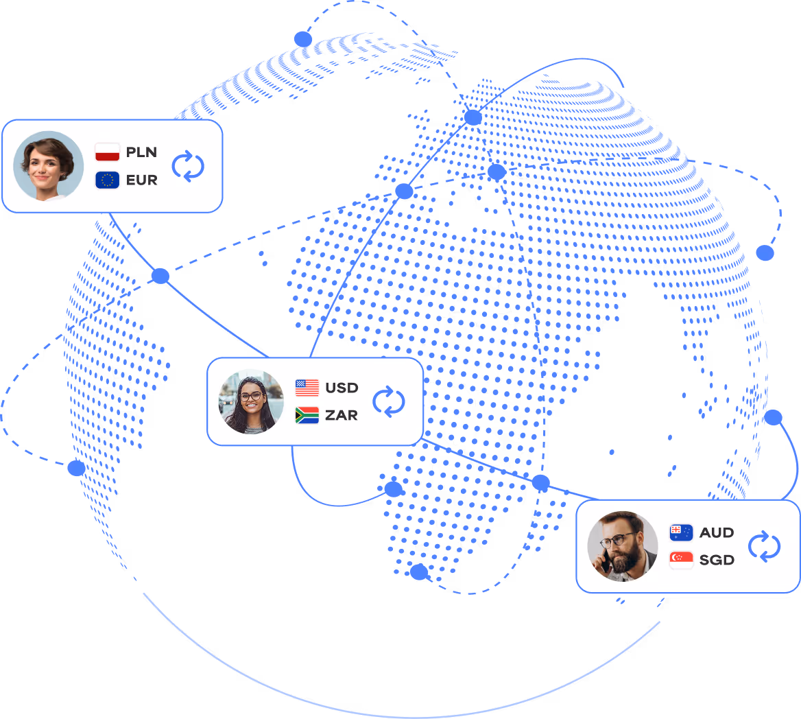 Europe Map Bussiness Accounts