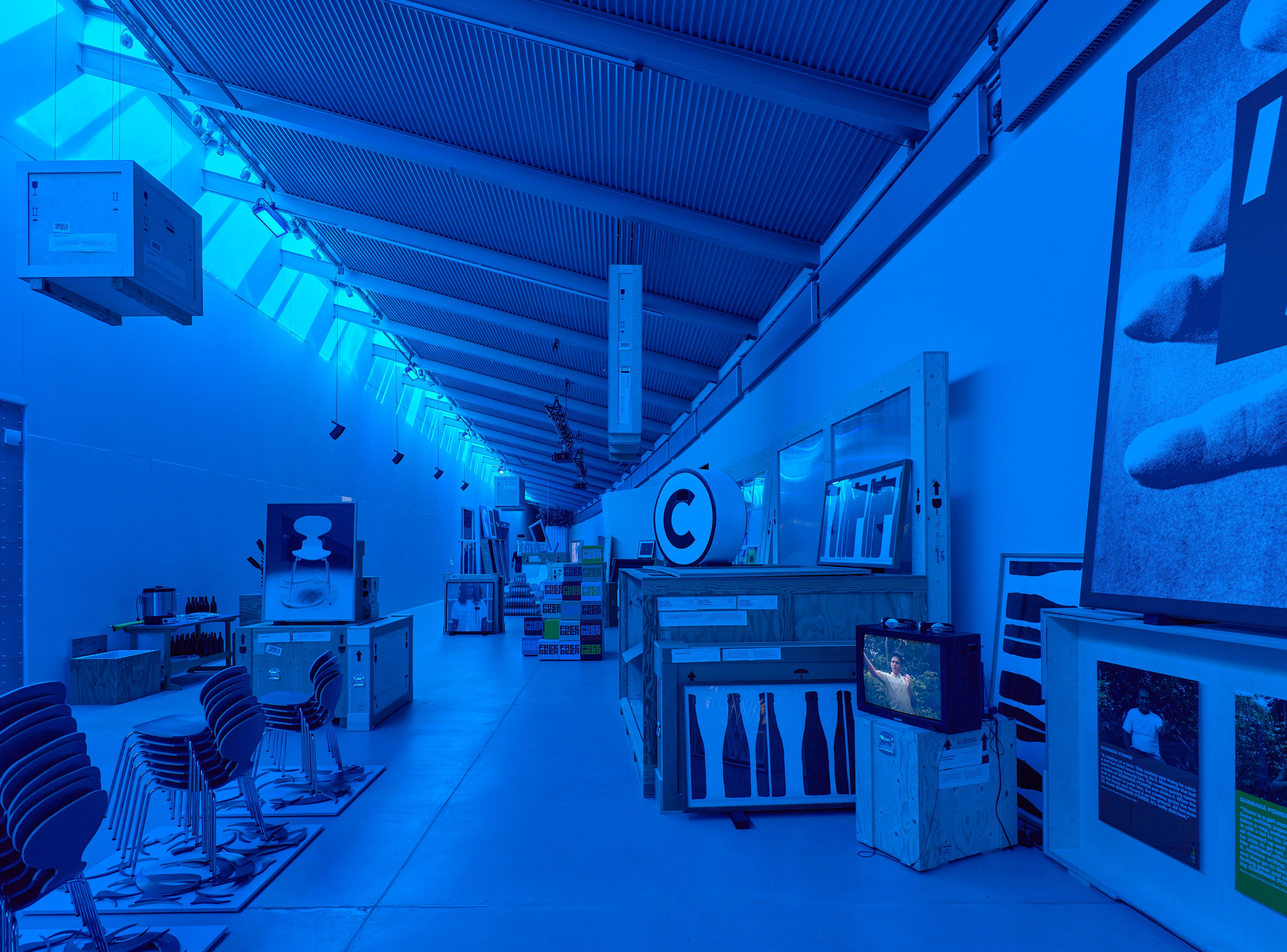 Come Hell Or High Water – SUPERFLEX. Installation view, ARKEN Museum for Samtidskunst, 2026. Foto: Anders Sune Berg