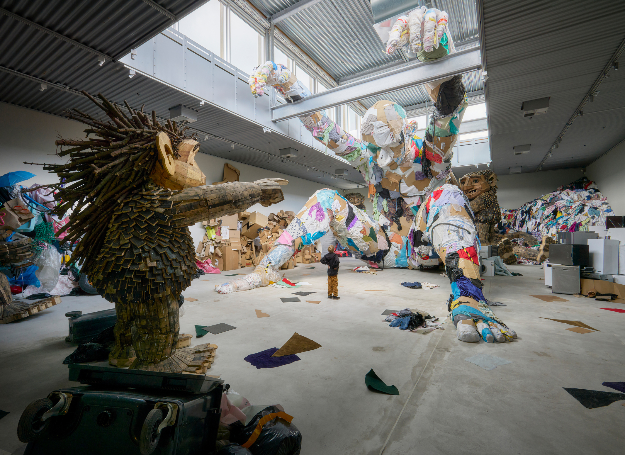 Thomas Dambo – The Garbage Man. ARKEN Museum for Samtidskunst. Foto: Anders Sune Berg