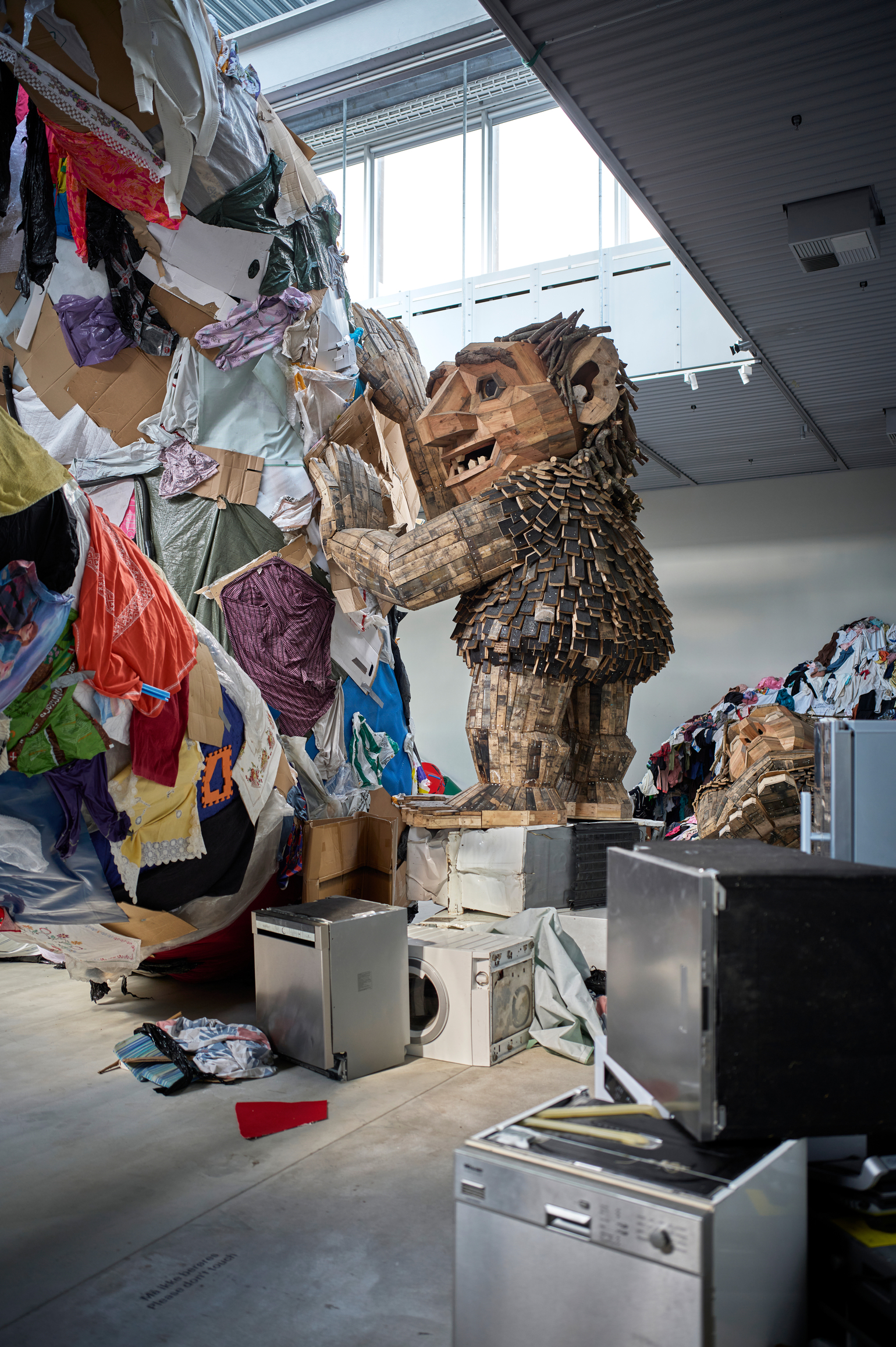 Thomas Dambo – The Garbage Man. ARKEN Museum for Samtidskunst. Foto: Anders Sune Berg