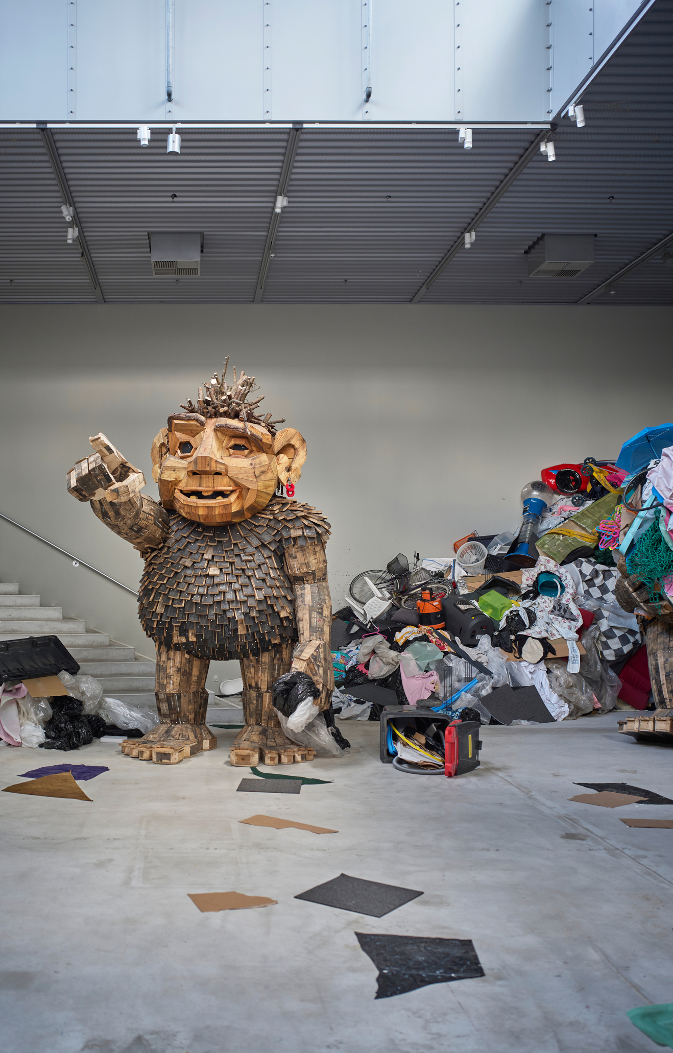 Thomas Dambo – The Garbage Man. ARKEN Museum for Samtidskunst. Foto: Anders Sune Berg