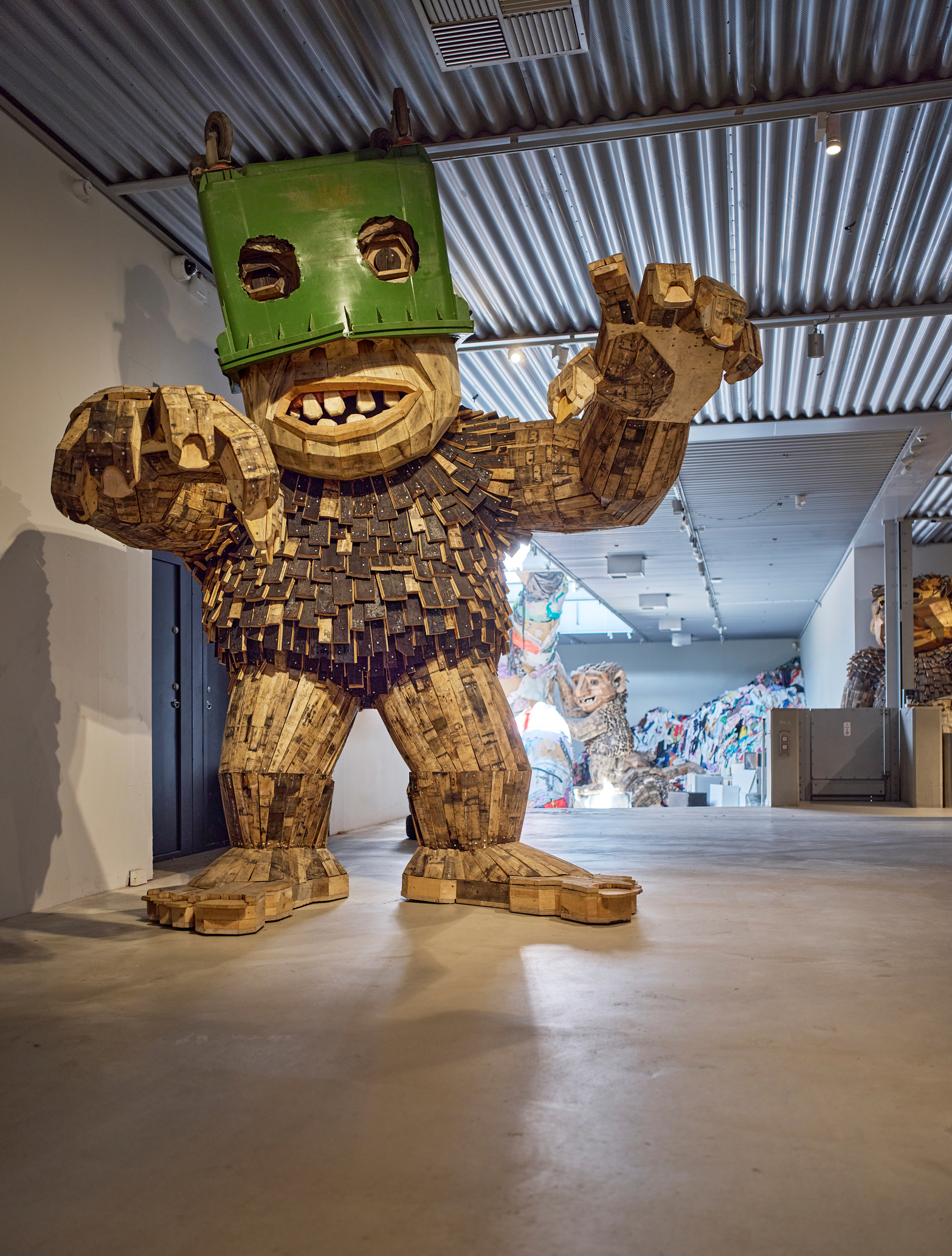 Thomas Dambo – The Garbage Man. ARKEN Museum for Samtidskunst. Foto: Anders Sune Berg