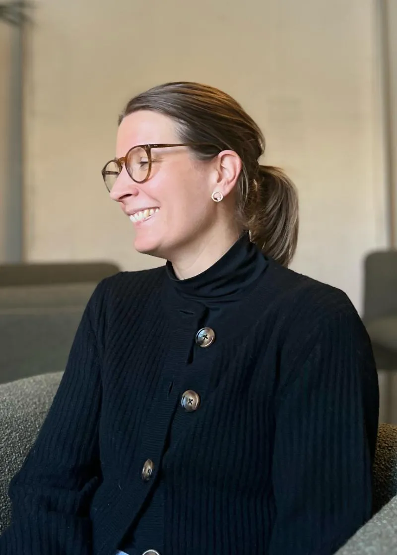 Portræt af Line Kapella Idziak, Head of Marketing hos Nordisk Profil