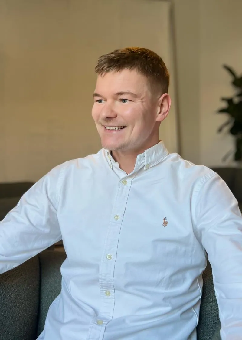 Portræt af Mikkel Kjærulf Olsen, Sales & Project Support hos Nordisk Profil