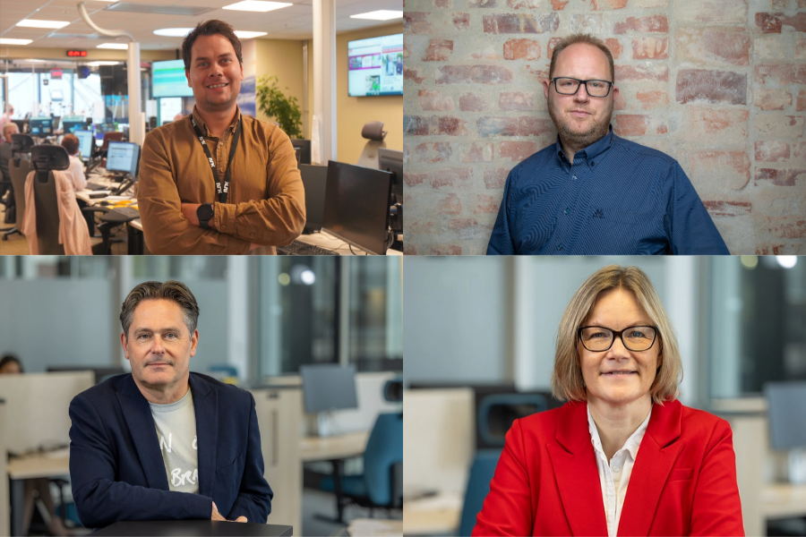 På kurset treffer du Thomas Nikolai Blekeli (NRK), Tomas Bruvik (LLA), Asbjørn Leirvåg (SUJO) og Kristine Holmelid (SUJO).