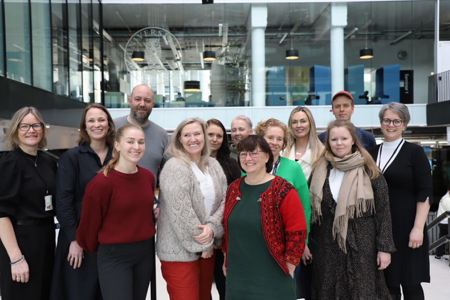 Bilde fra UJO661: Reportasjeledelse av et undersøkende prosjekt våren 2024 på Media City Bergen