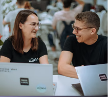 Team collaboration at Loka