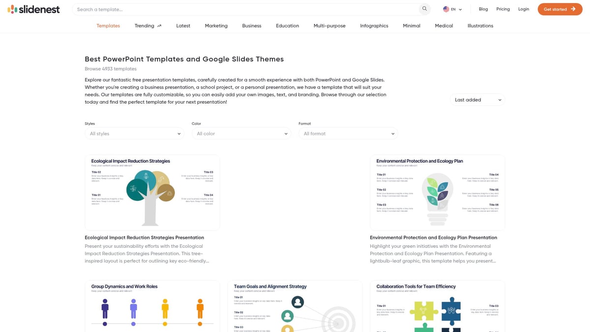 9 Essential PowerPoint Templates for Students in 2025 - Science Report Template (PowerPointify)