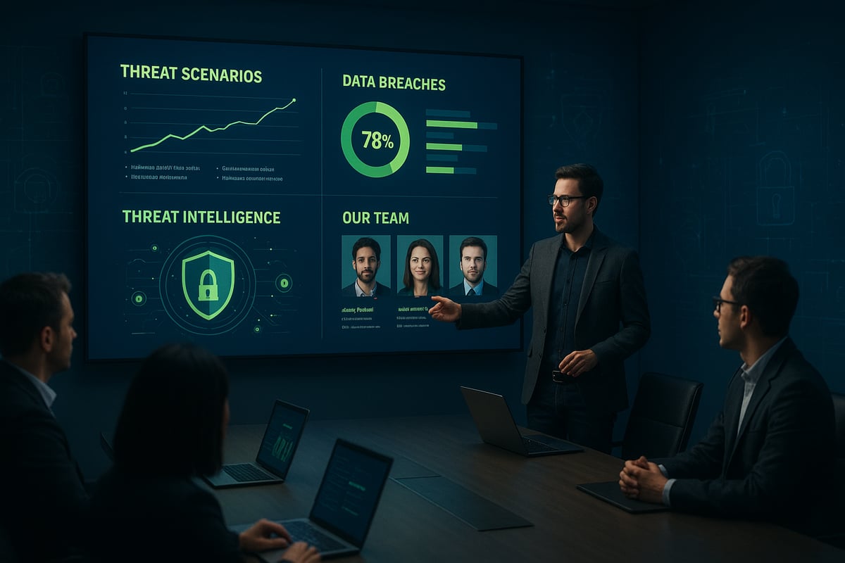 Step-by-Step Structure of a Winning Cybersecurity Pitch Deck