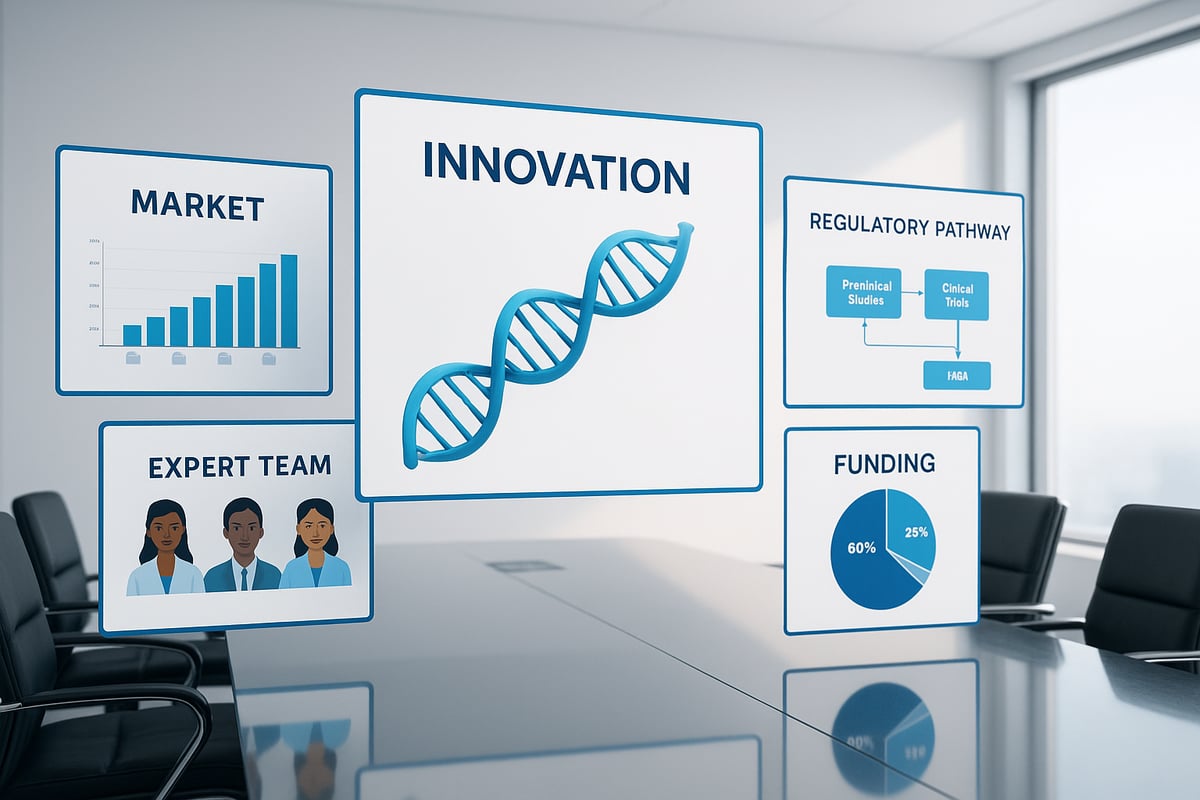 7 Essential Elements for a Winning Biotech Pitch Deck 2025