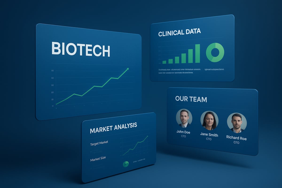 The Anatomy of a Winning Biotech Pitch Deck
