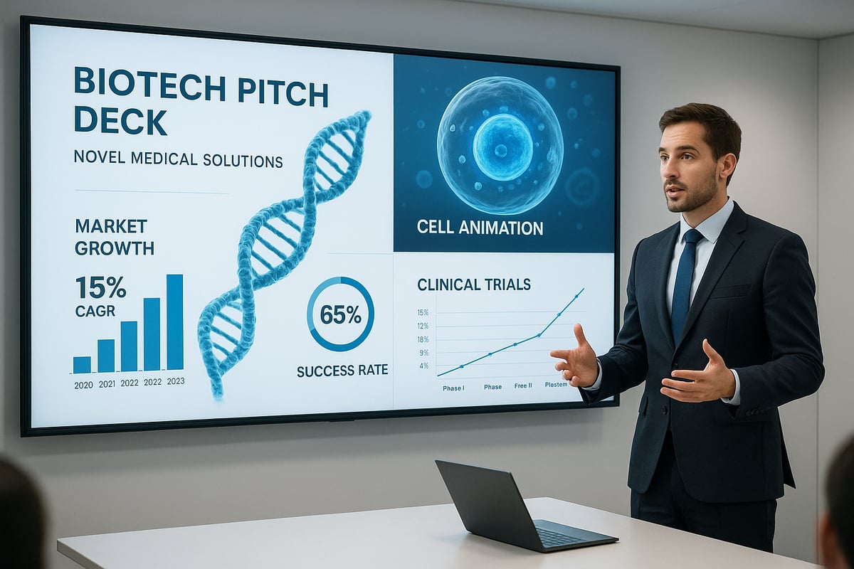 Visual Storytelling & Design Best Practices for Biotech Pitch Decks