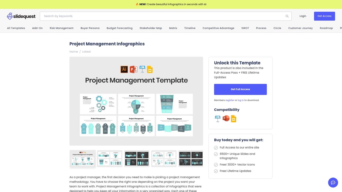 8 Stunning Infographics PPT Templates for 2026 Presentations - Project Management Infographics PPT by Slidequest