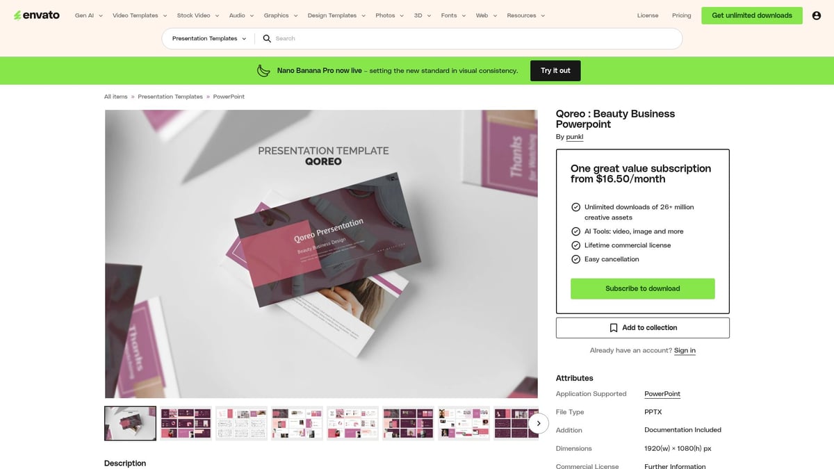 10 Attractive PowerPoint Templates to Elevate Your Slides 2026 - Qoreo: Business PowerPoint Template