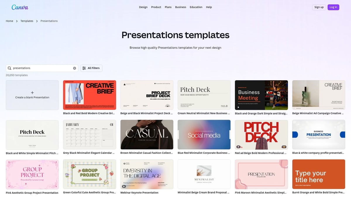 9 Essential Powerpoint Slide Deck Templates for 2026 Success - Canva Professional Presentation Templates