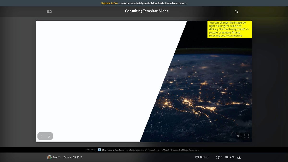 7 Best Template PowerPoint Consulting Picks for 2026 - Speaker Deck: Consulting Template Slides by Paul M