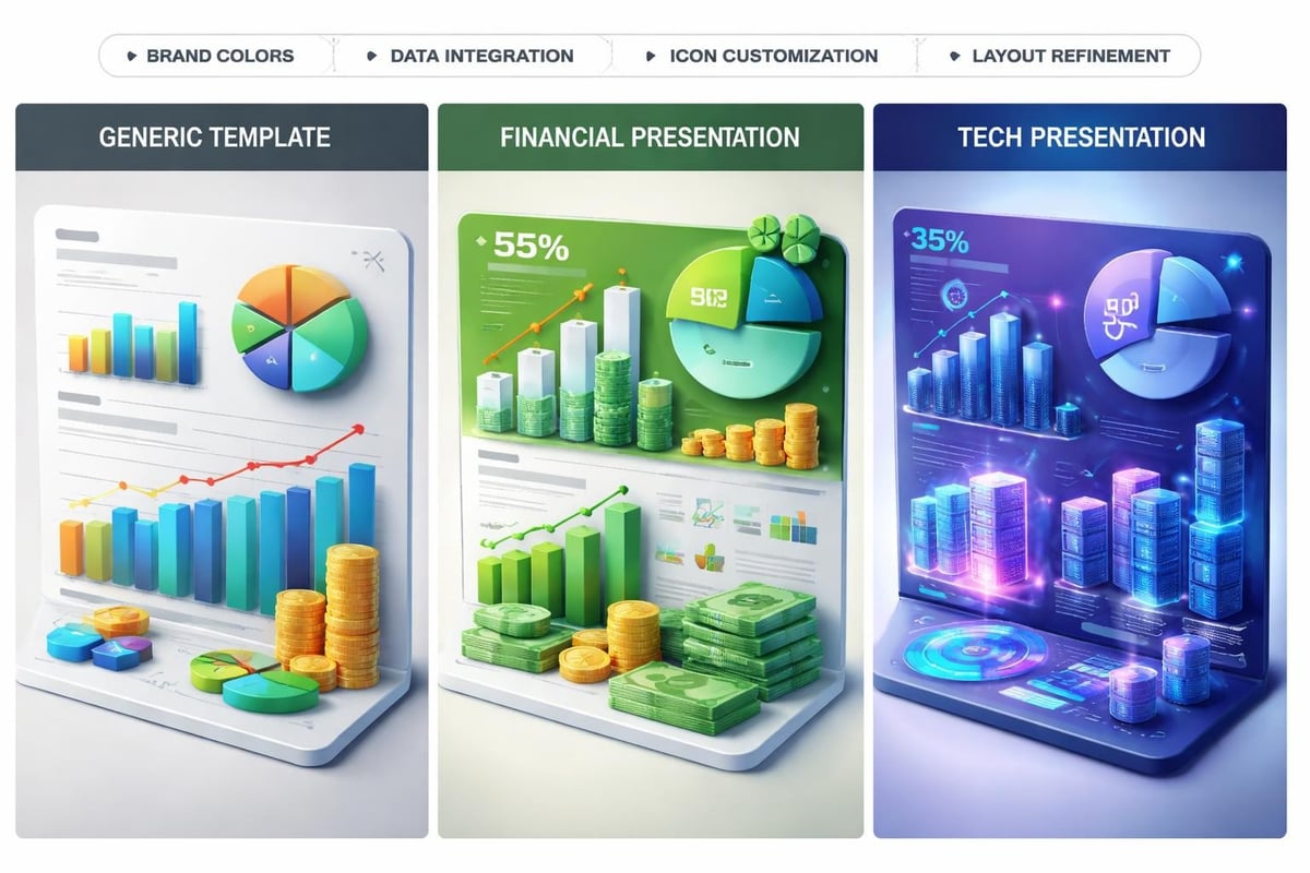Template customization workflow