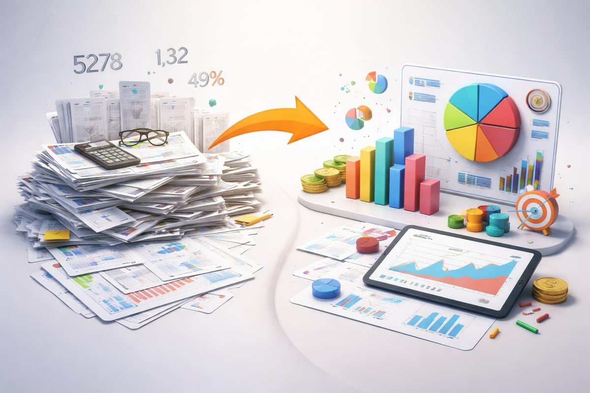 Data visualization hierarchy