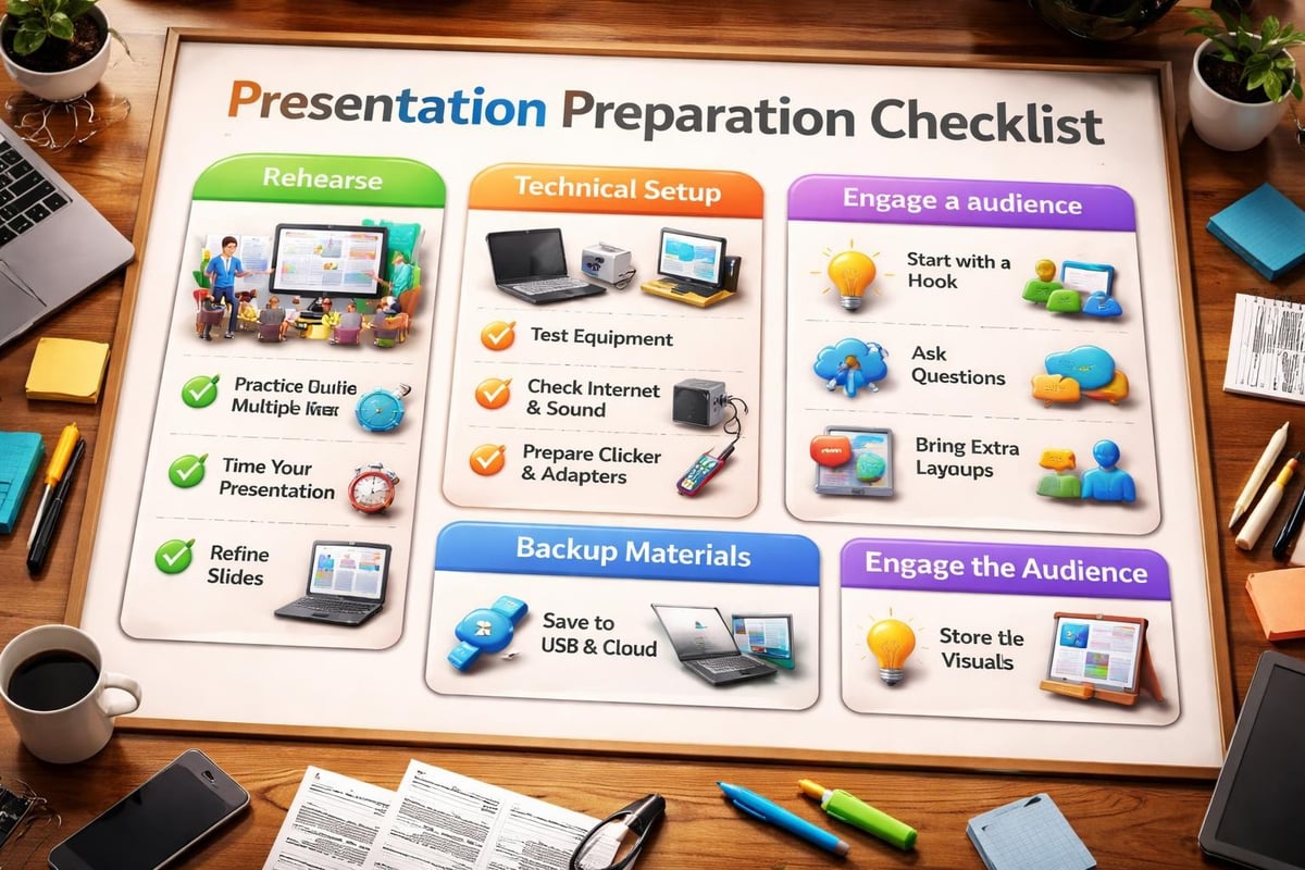 Presentation delivery preparation