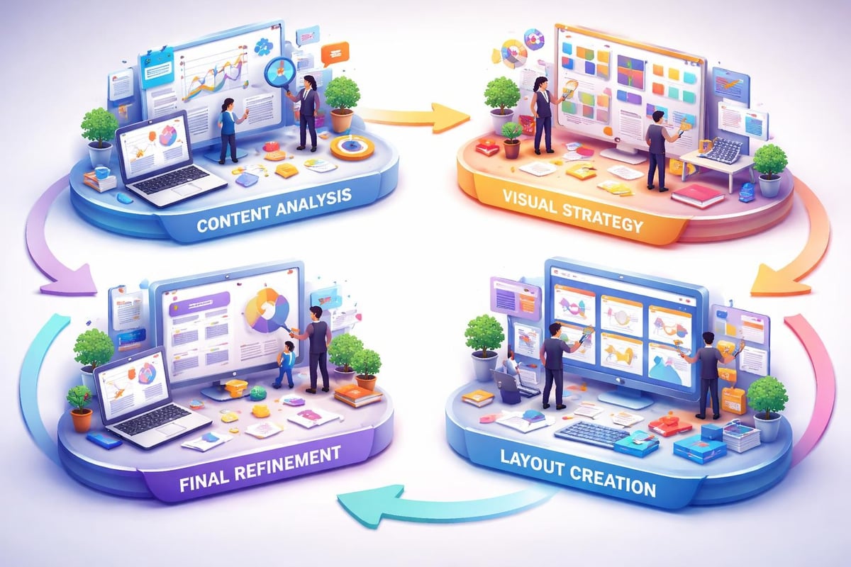 Presentation designer process flow