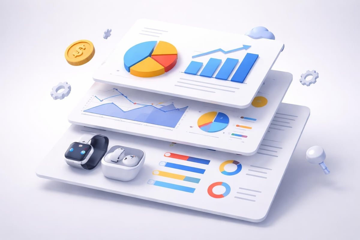 Visual hierarchy in slide design