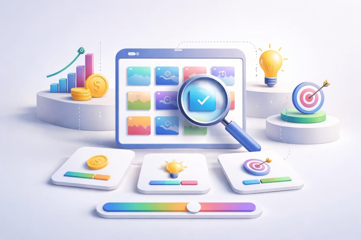 Visual metaphor selection process