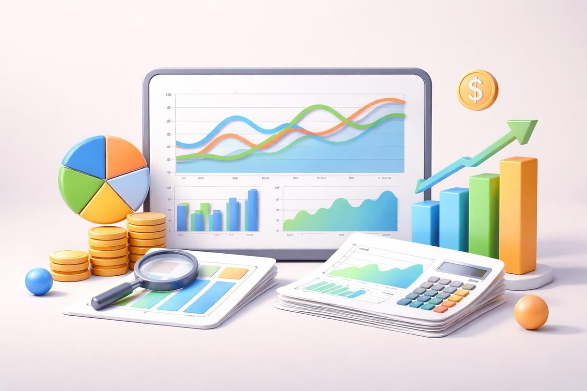 Financial data visualization