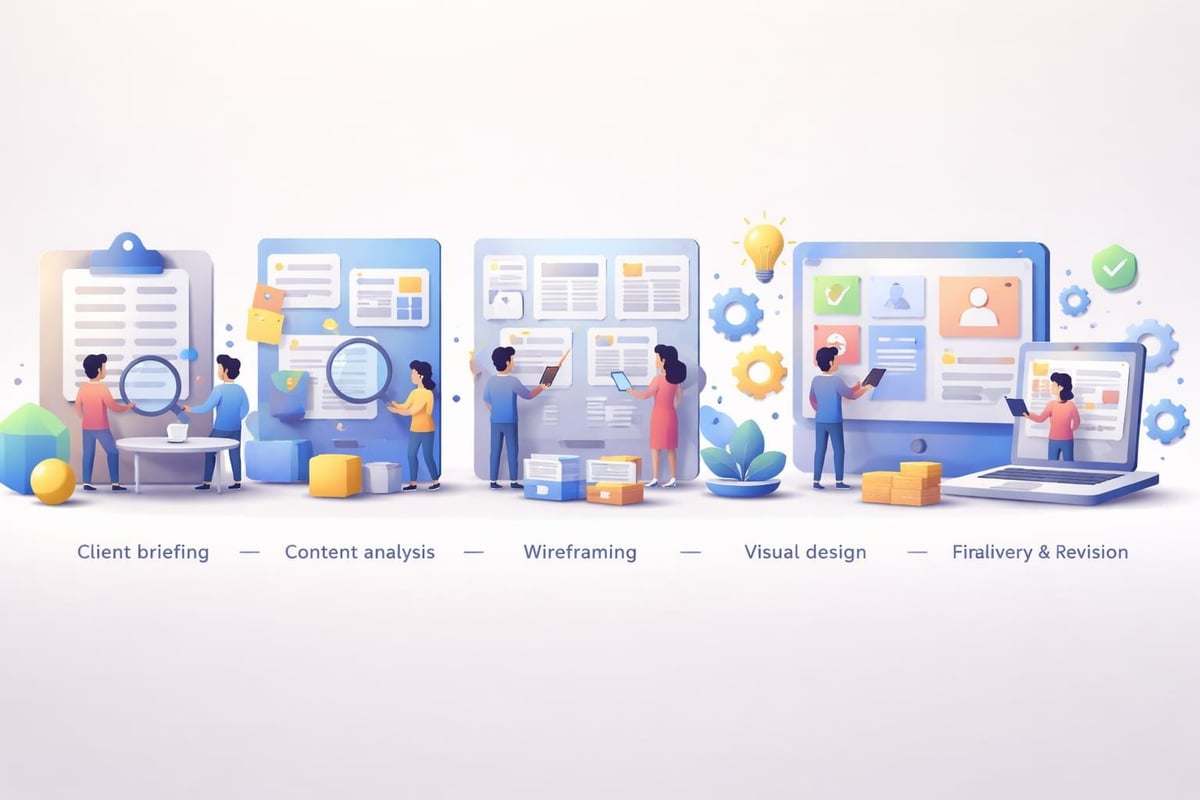 Presentation design workflow