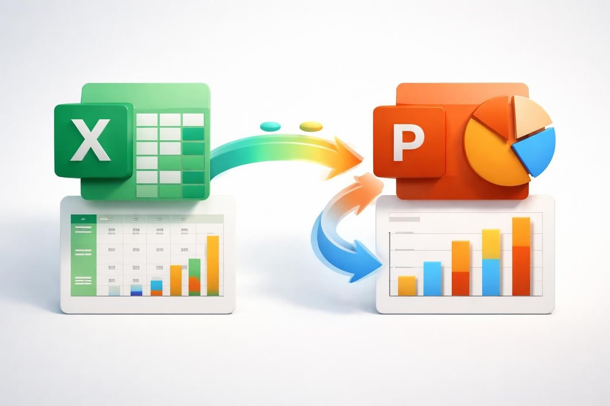 Excel and PowerPoint integration workflow