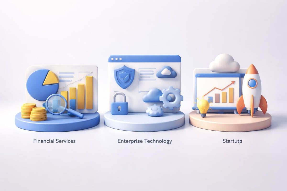 Industry-specific presentation approaches