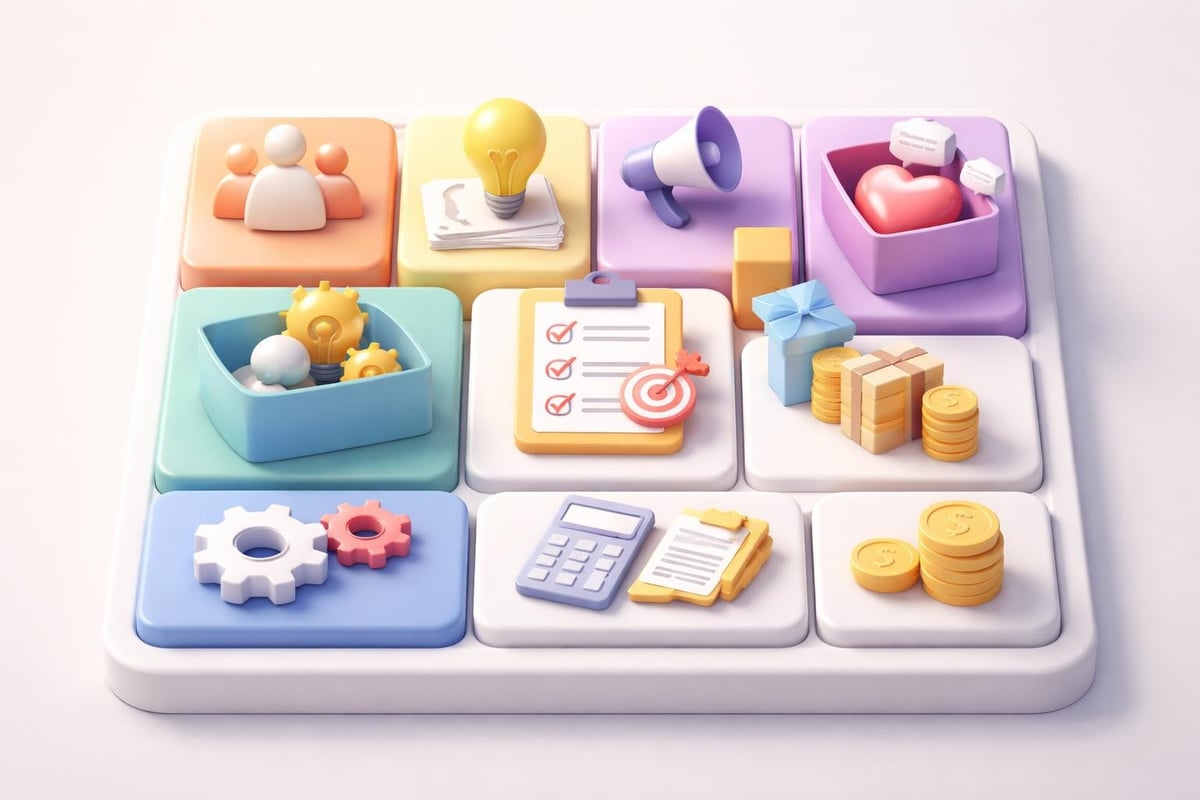 Business model canvas framework