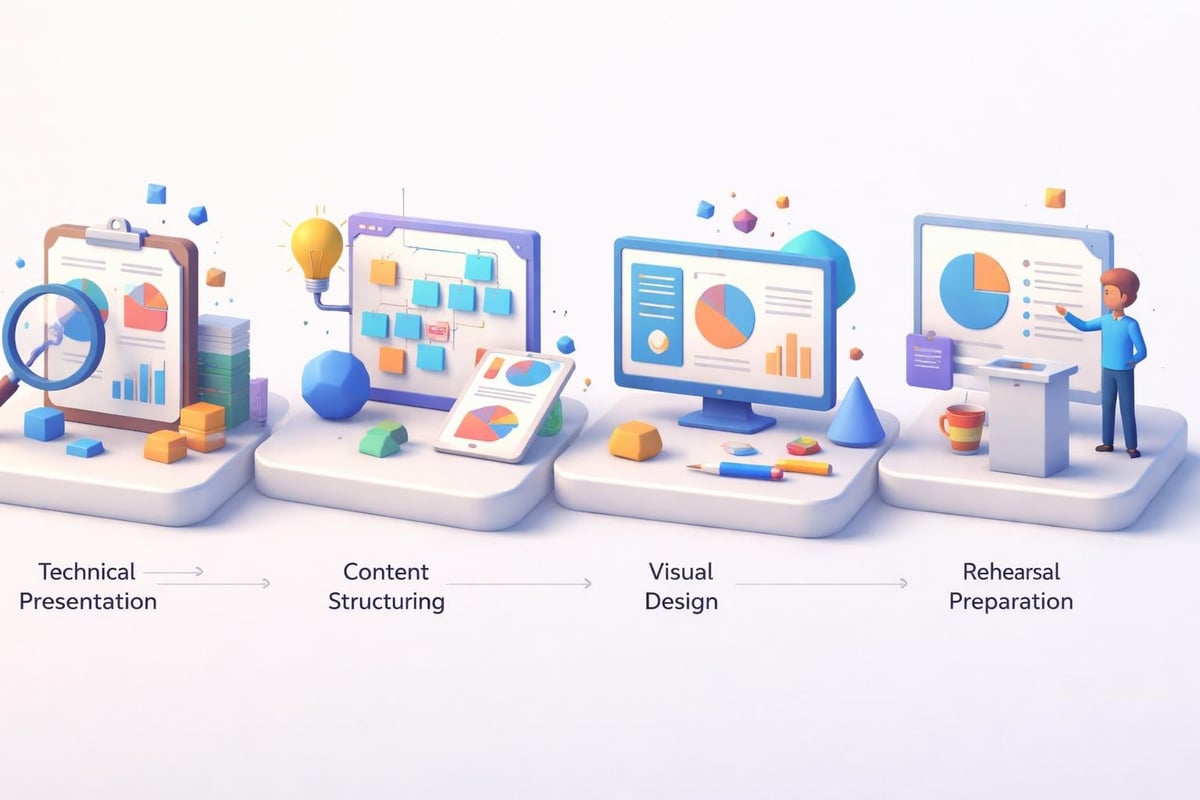 Technical presentation workflow