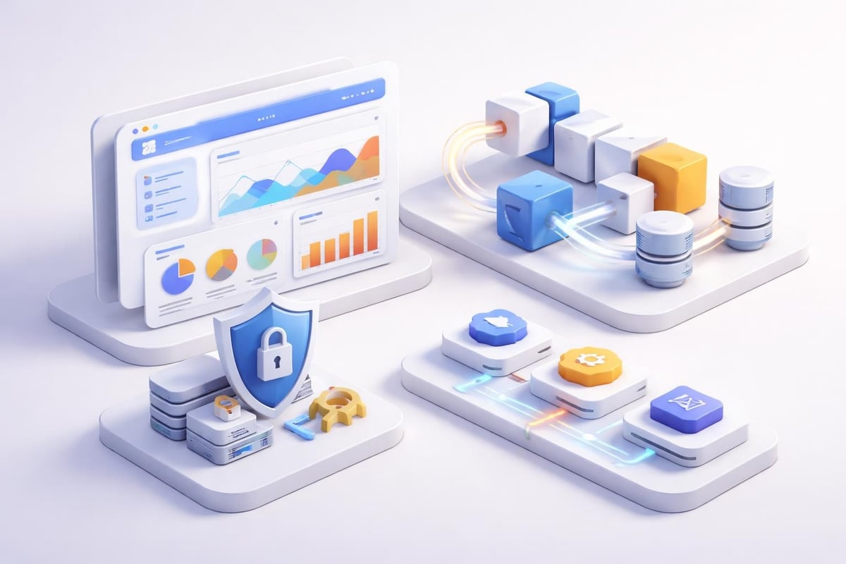 Tech presentation design