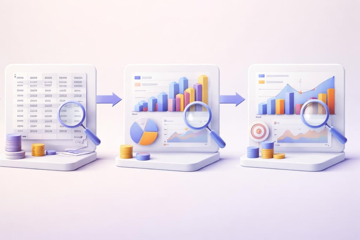 Data visualization progression