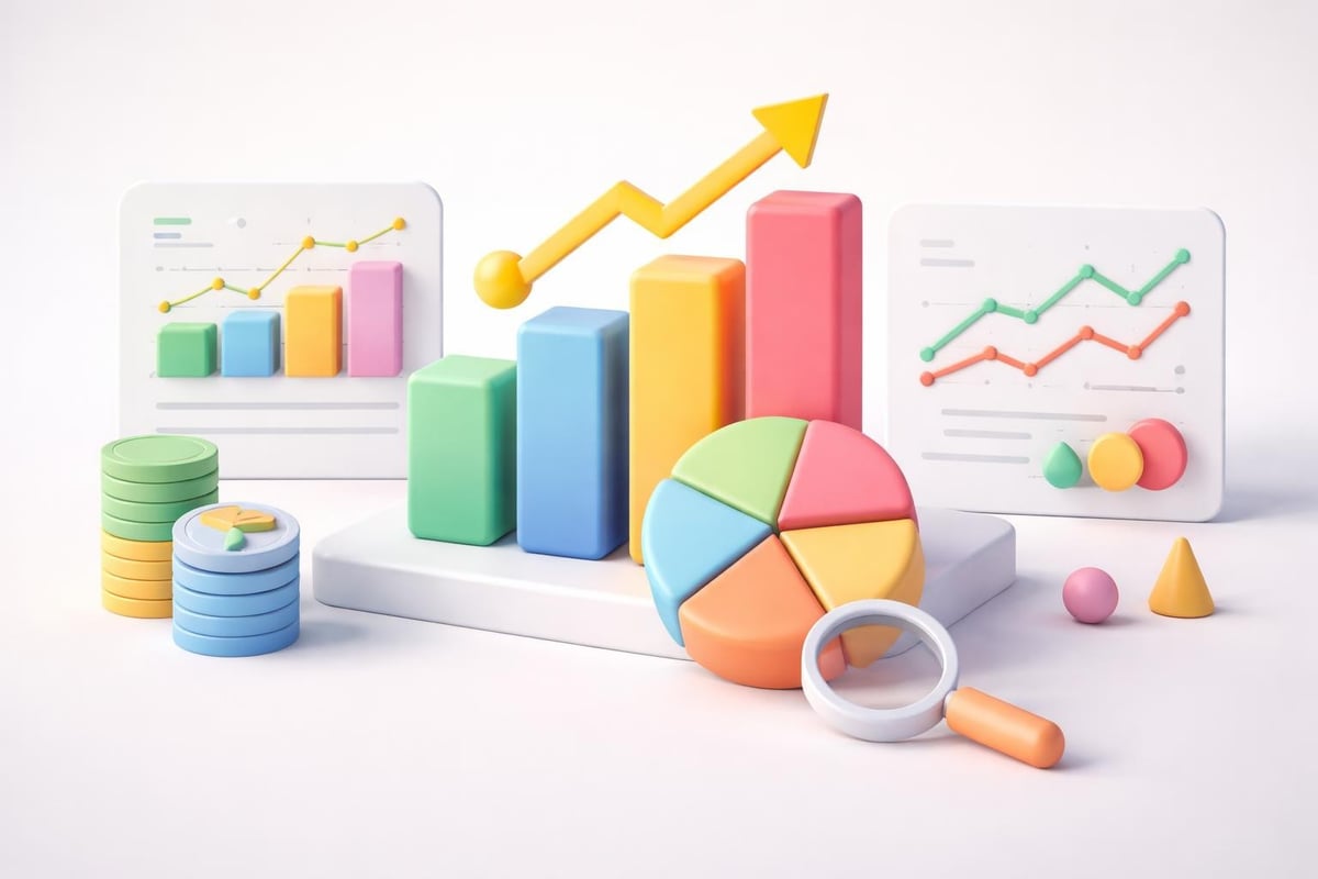 Color palette effectiveness in data charts